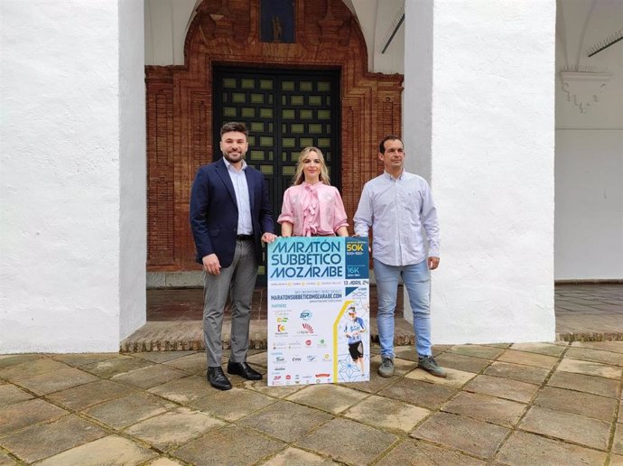 La vicepresidenta del Patronato Provincial de Turismo, Narci Ruiz, en la presentación del II Maratón Subbético Mozárabe.