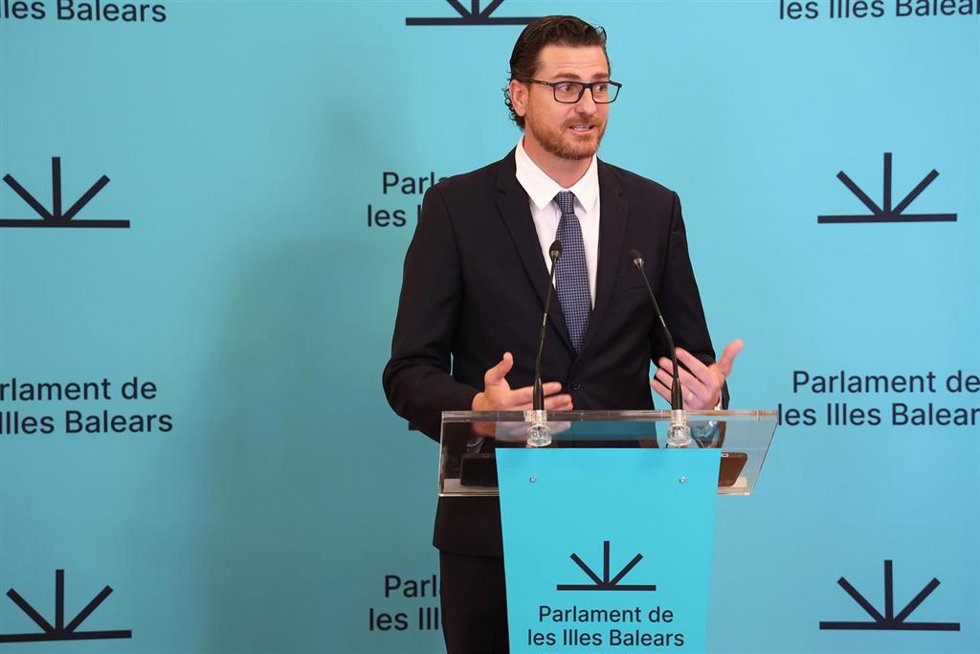 Archivo - El portavoz del PP en el Parlament balear, Sebasti Sagreras. Archivo.