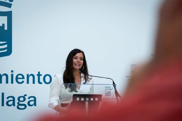 La concejala, Alicia Izquierdo, en rueda de prensa