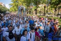 Las hermandades del Rocío de Huelva estudian volver a pasar por el centro en sus salidas hacia la aldea