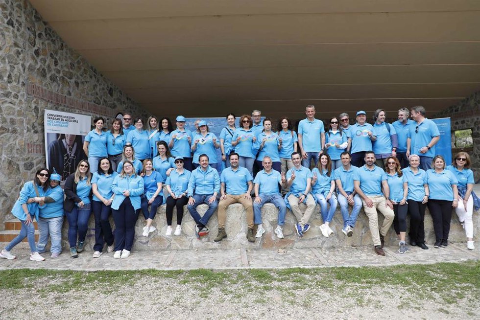 Voluntariado CaixaBank reúne a más de 600 personas en la 'XII Vía Verde por la Integración' de Talavera de la Reina