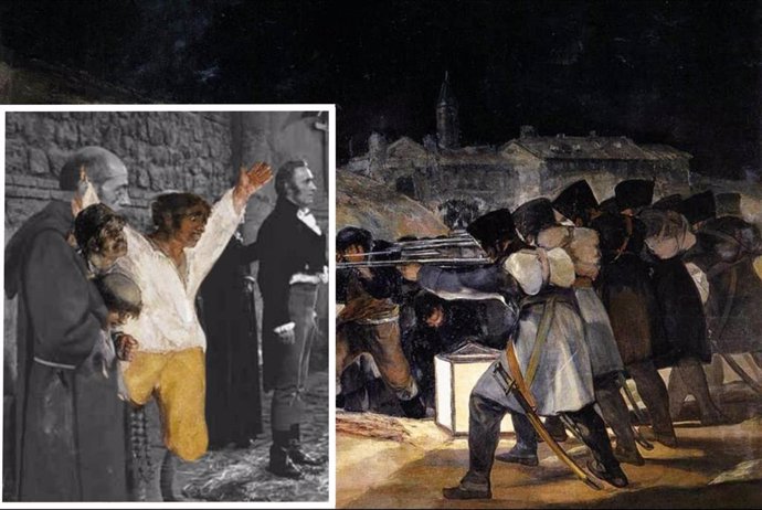 "Los Fusilamientos Del 3 De Mayo" (Goya) Y "El Fantasma De La Libertad" (Buñuel).