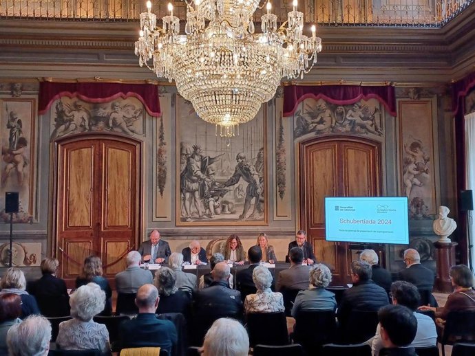 Presentación de la Schubertíada 2024
