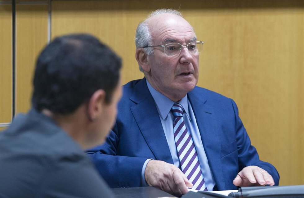 Archivo - El exlehndakari Jose Antonio Ardanza, en una comparecencia en el Parlamento vasco.