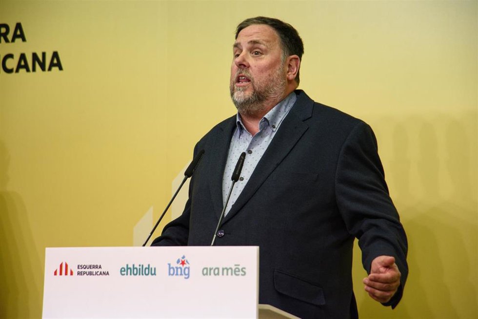 El líder de ERC, Oriol Junqueras.