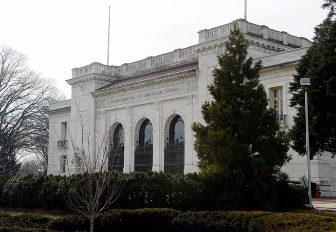 Archivo - Sede de la Organización de Estados Americanos en Washington