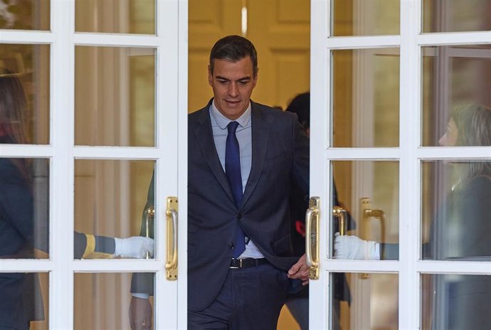 El presidente del Gobierno, Pedro Sánchez