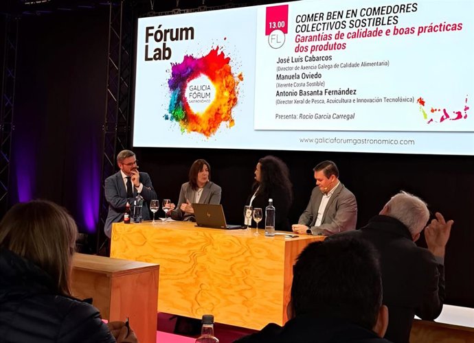 Participación de representantes de la Consellería do Mar en el Fórum Gastronómico