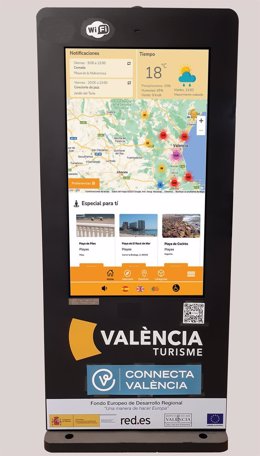 Archivo - Un Tótem Interactivo De La Diputació Ofrecerá Información Turística De La Provincia En El Aeropuerto De Valencia