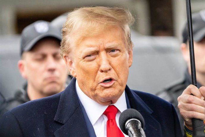 El expresidente de EEUU Donald Trump