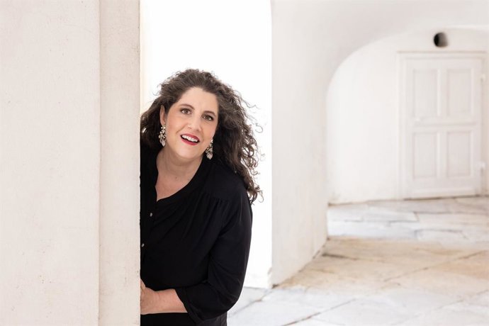 La soprano Sarah Wegener.