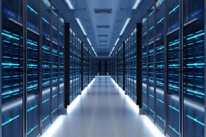 Archivo - Un centro de datos de Gigas