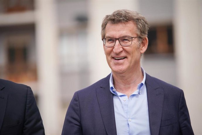 El presidente del PP, Alberto Núñez Feijóo.