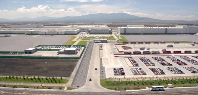 Bergé obtiene un nuevo contrato de logística para Audi en México como parte de su expansión internacional. En la imagen, la planta de Audi de San José Chiapa, en Puebla, en México.