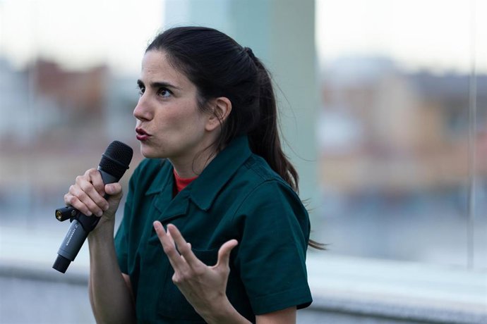 Archivo - La actriz y dramaturga Andrea Jiménez interpreta y dirige 'Casting Lear' en La Abadía.