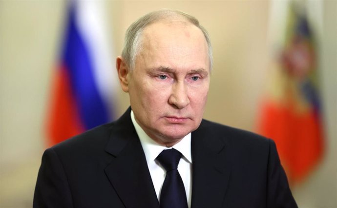 Archivo - El presidente de Rusia, Vladimir Putin (archivo)