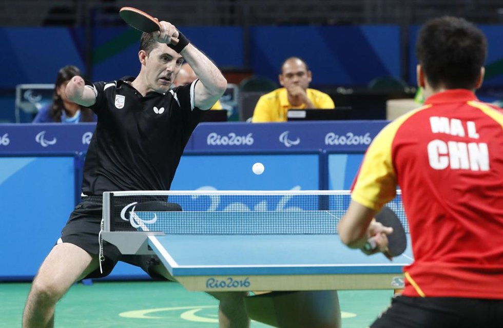 Archivo - El palista español José Manuel Ruiz durante los Juegos Paralímpicos de Río de Janeiro de 2016