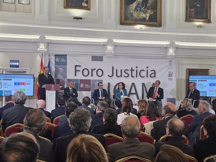 Foro Justicia ICAM sobre reformas que ultima el Congreso en materia de Justicia.