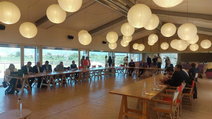 Reunión del consejo asesor de la Fundación Mallorca Turismo en la Casa Esment.