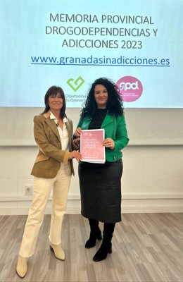 Presentación de la memoria anual de 2023 del Servicio Provincial de Drogodependencias y Adicciones de la Diputación de Granada.
