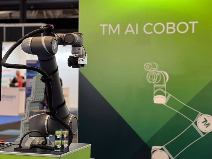 Techman Robot showcased TM AI Cobot solution at Advanced Factories in Spain