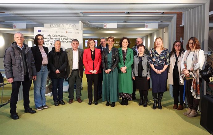 María Chivite ha visitado las nuevas instalaciones del Centro de Orientación, Emprendimiento e Innovación para el Empleo.