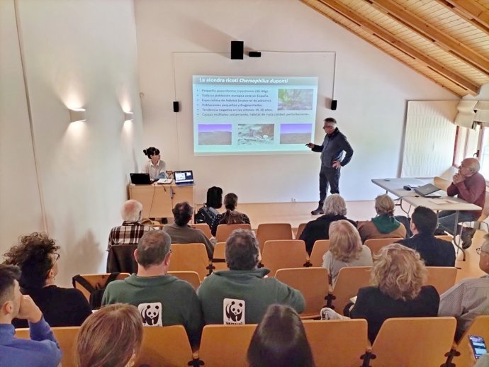 Un momento del encuentro.