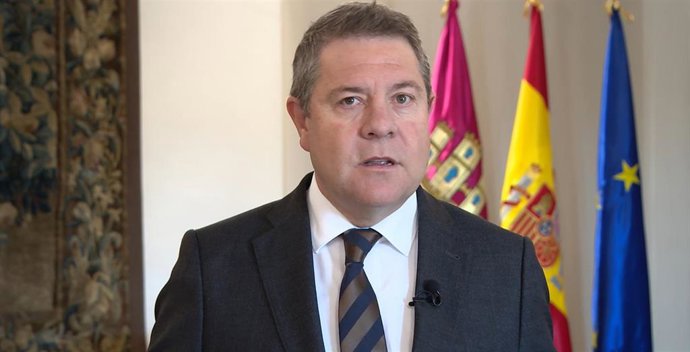 Archivo - El jefe del Gobierno de Castilla-La Mancha, Emiliano García-Page