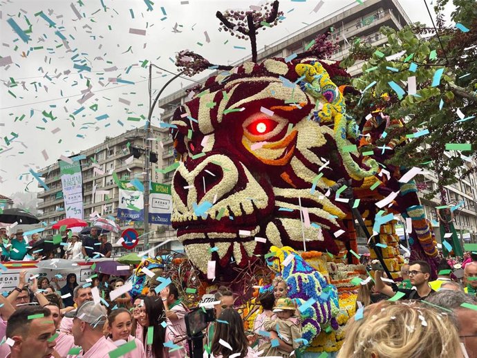 Archivo - La Batalla de Flores de Laredo, una de las Fiestas de Interés Turístico de Cantabria