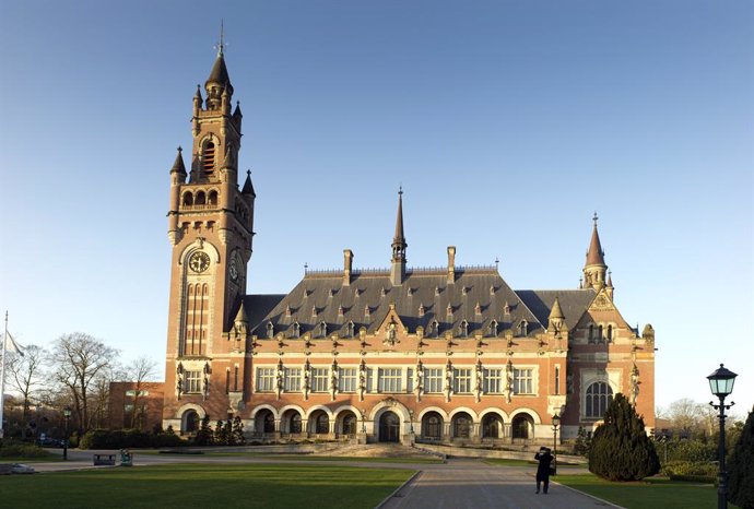 Archivo - Sede de la Corte Internacional de Justicia en La Haya, Países Bajos (archivo)