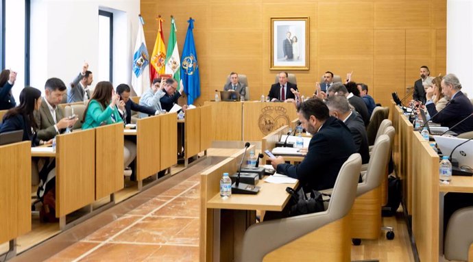 Pleno ordinario de abril en la Diputación de Huelva.