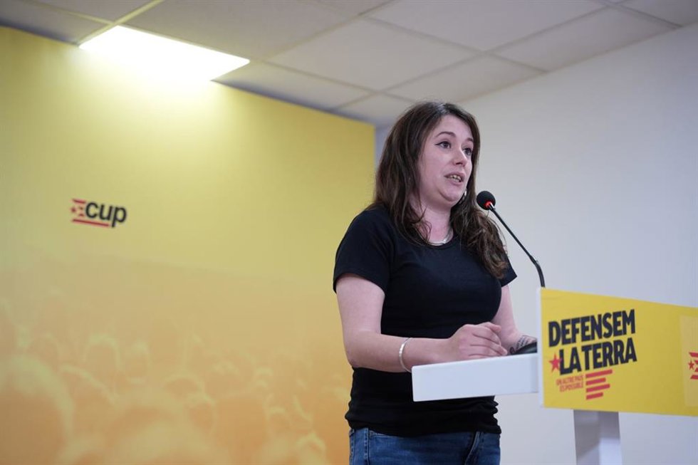 La número 2 de la lista por Barcelona de la CUP a las elecciones catalanas, Laure Vega