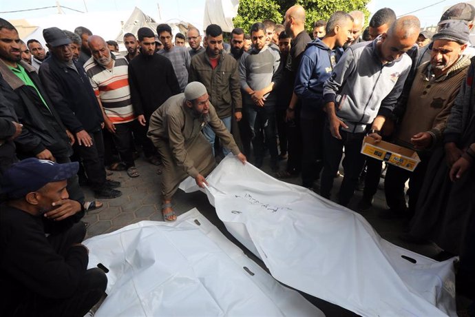 Víctimas de los ataques de Israel sobre la Franja de Gaza.