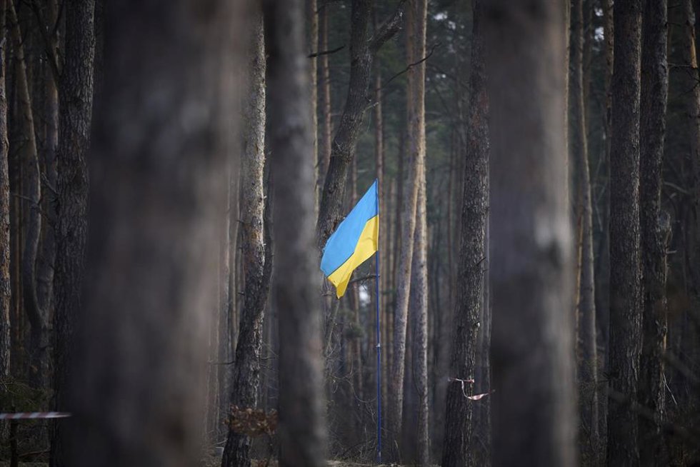 Archivo - Bandera de Ucrania