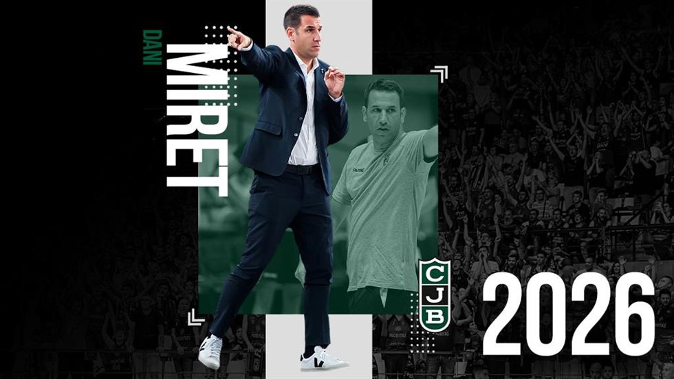 El nuevo entrenador del Club Joventut Badalona, Dani Miret