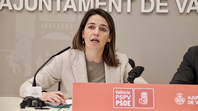 Archivo - Arxiu- L'edil socialista a l'Ajuntament de Valncia María Pérez