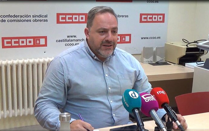 El secretario general de CCOO Toledo, Federico Pérez.