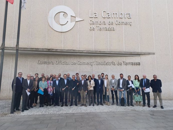 Reunión de las Cámaras de Manresa, Sabadell y Terrassa (Barcelona)