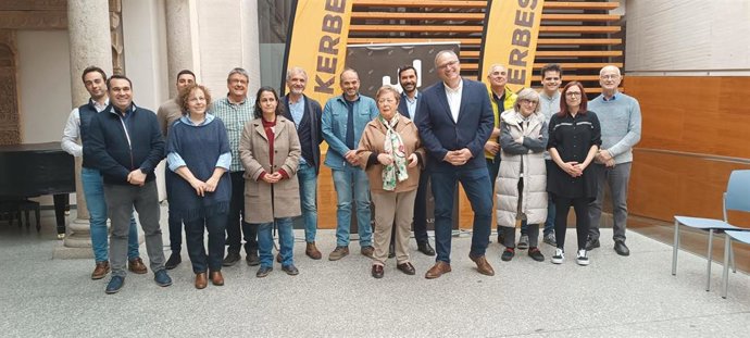 El equipo de fundación Ávila y fundación Kerbest.