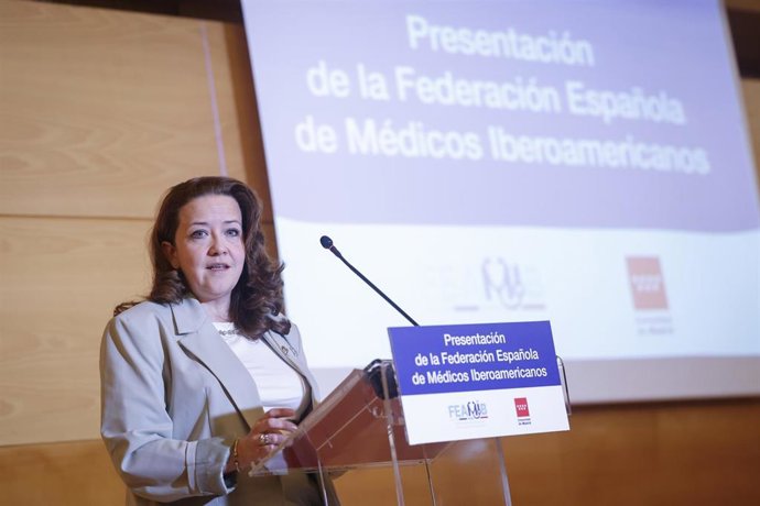 La consejera de Sanidad de la Comunidad de Madrid, Fátima Matute