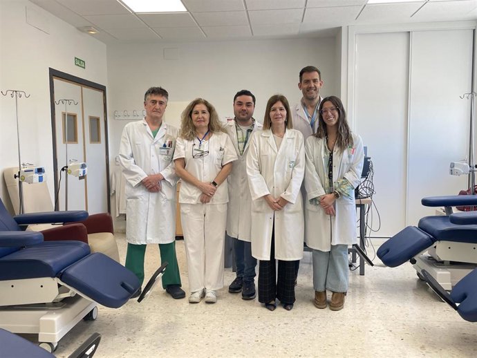 Profesionales del servicio de Neurología.