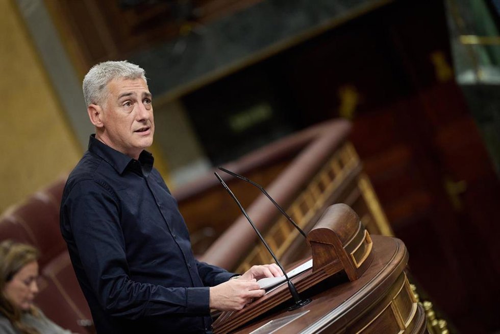 El diputado de EH Bildu Oskar Matute.