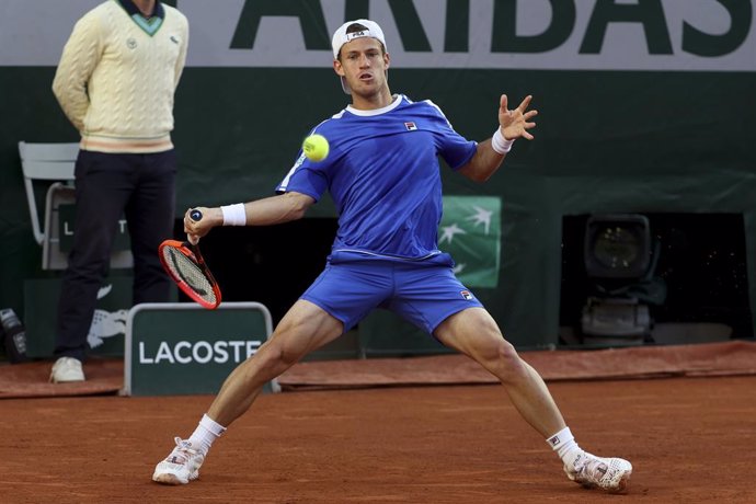Archivo - Diego Schwartzman of Argentina during day 6 of the 2023 French Open, Roland-Garros 2023, second Grand Slam tennis tournament of the year, on June 2, 2023 at Stade Roland-Garros in Paris, France - Photo Jean Catuffe / DPPI