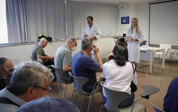 Archivo - Encuestas a pacientes con aneurisma de aorta en La Fe