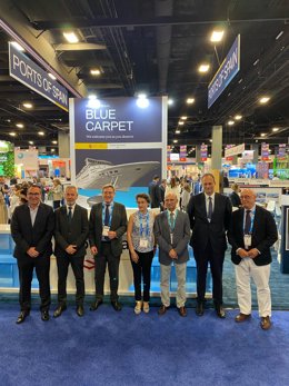 Presidentes de Autoridades Portuarias presentes en la feria Seatrade Cruise Global