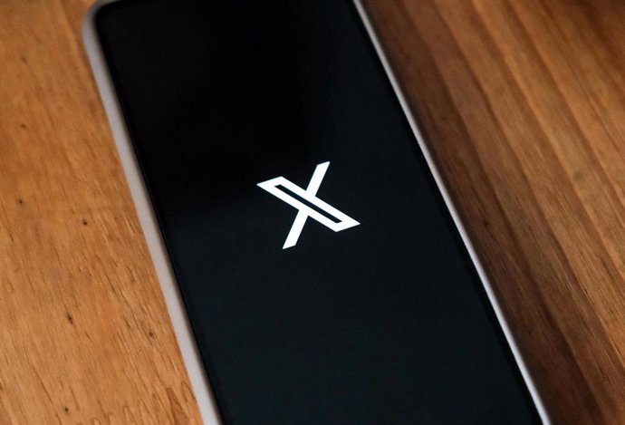 Interfaz de inicio en la 'app' de X