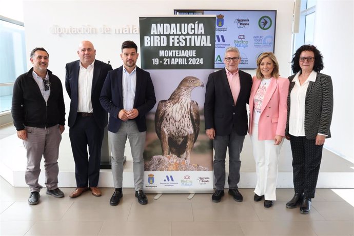 La Diputación participa en el primer festival ornitológico de la provincia, que se celebrará en Montejaque