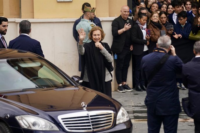 La reina emérita Sofía.