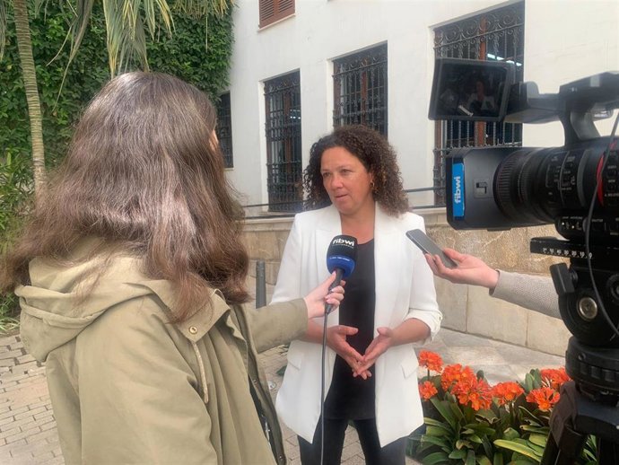 La portavoz socialista en el Consell de Mallorca, Catalina Cladera.