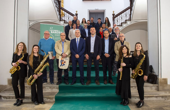 Presentación del Certamen de Bandas de la Diputación